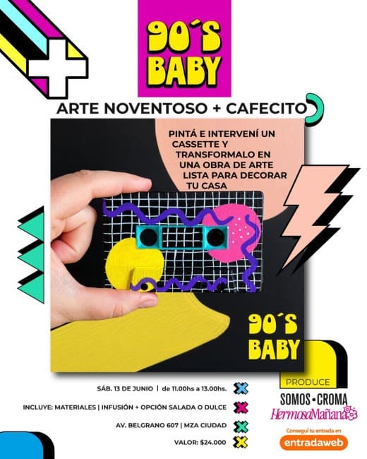 90´BABY Arte Noventoso + Cafecito