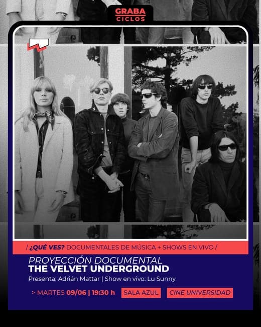 Proyeccion Documental: "The Velvet Underground"