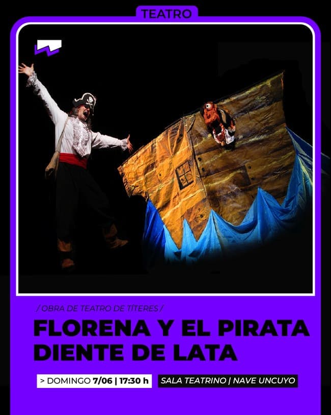 Obra de Titeres: "Florena y el Pirata Diente de Lata"