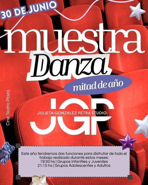 Muestra de Danza | Mitad de Año Jgp Studio — Teatro