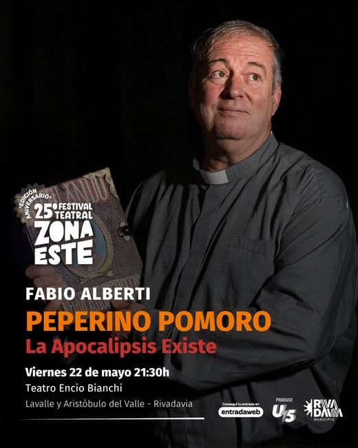 Fabio Alberti es Peperino Pomoro en la Apocalipsis Existe