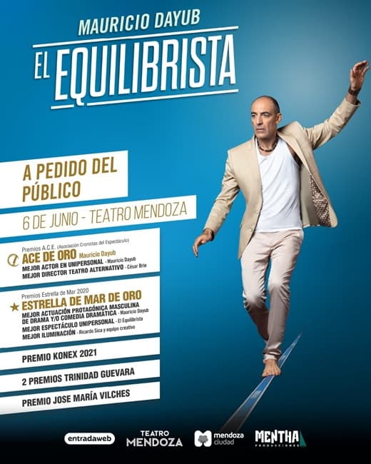 Mauricio Dayub presenta el Equilibrista