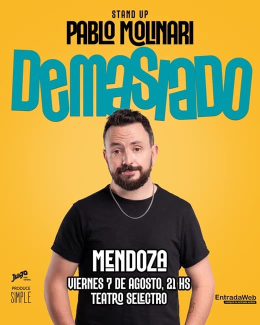 Pablo Molinari: "Demasiado" — Teatro
