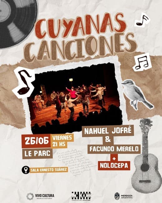 Cuyanas Canciones: Nahuel Jofre - Facu Merello - Nolocepa