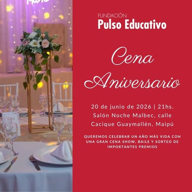 Cena Aniversario - Fundacion Pulso Educativo