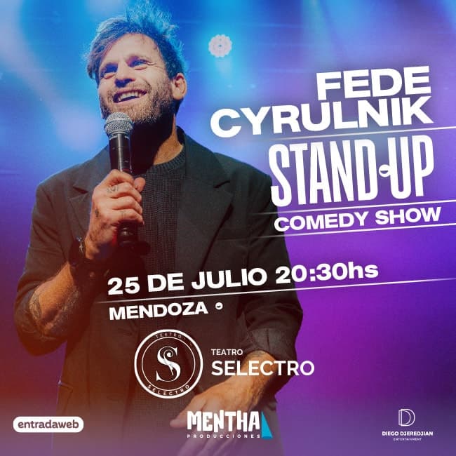 Fede Cyrulnik presenta Stand Up Comedy Show — Teatro