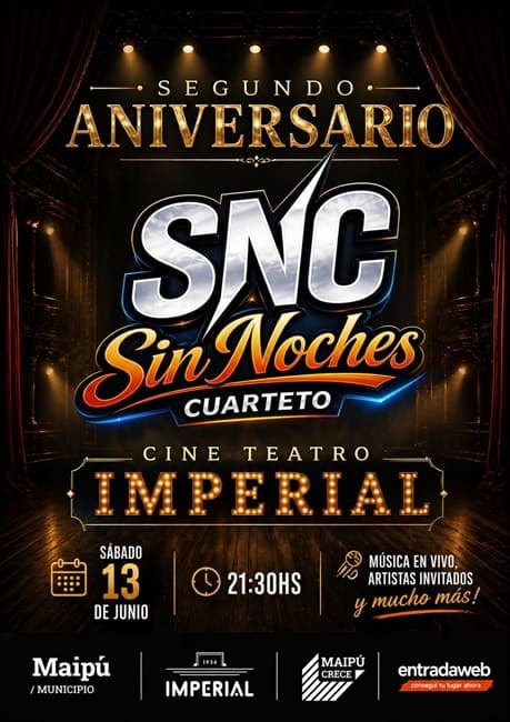 Sin Noches Cuarteto - 2do Aniversario