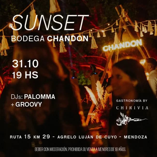 Sunset Chandon — Fiestas