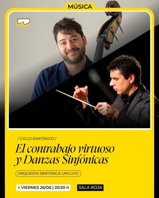 Orquesta Sinfonica: El Contrabajo Virtuoso y Danzas Sinfonicas