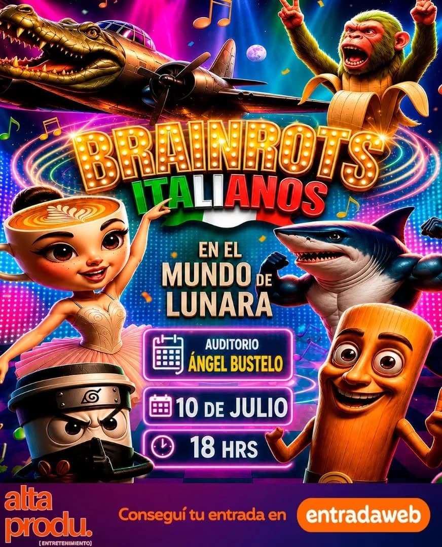 Brainrots Italianos en el Mundo de Lunara
