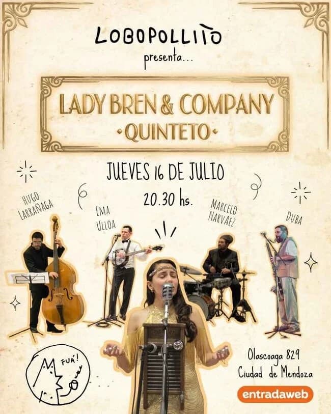 Lady Bren & Company Quinteto