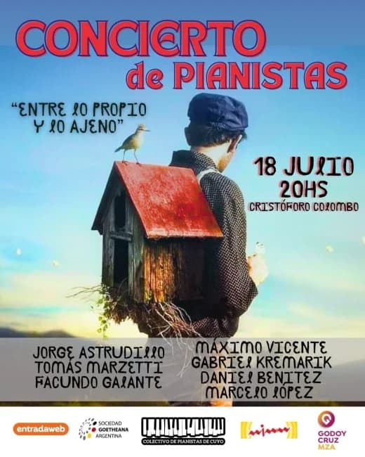 Concierto de Pianistas: "Entre Lo Propio y Lo Ajeno"