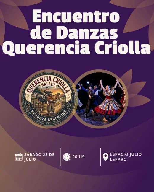 Encuentro de Danzas Querencia Criolla — Teatro