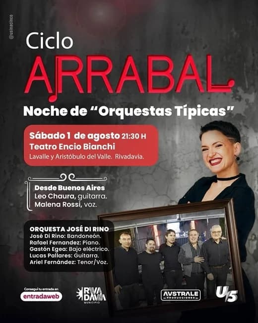 Ciclo Arrabal - Noche de Orquestas Tipicas