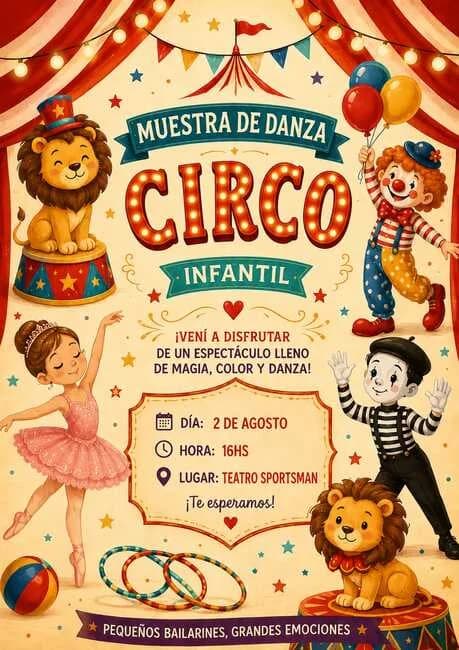 Circo Infantil - Muestra de Danza — Teatro