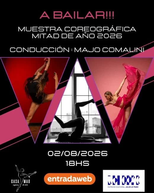 Muestra Coreografica de Mitad de Año 2026 - A Bailar!!! — Teatro