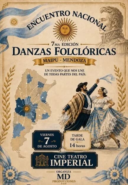 Encuentro Nacional de Danzas Folcloricas — Teatro