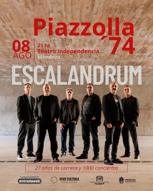Escalandrum: "Piazzolla 74" — Música