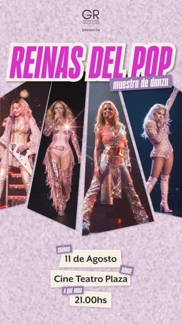 Reinas del Pop - Muestra de Danza — Teatro