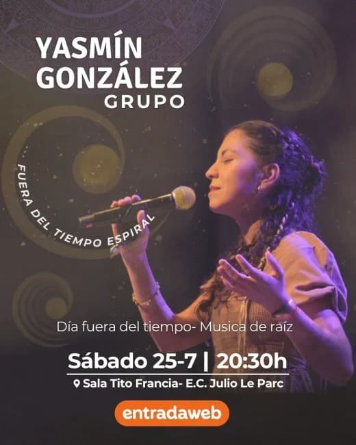 Yasmin Gonzalez: "Fuera del Tiempo Espiral" — Música