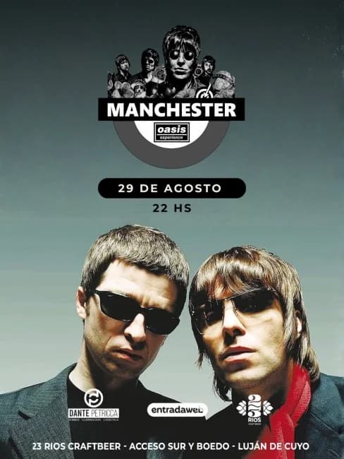 Manchester: "Oasis Experience" — Música