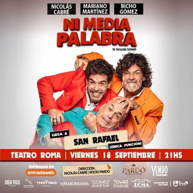 Ni Media Palabra — Teatro