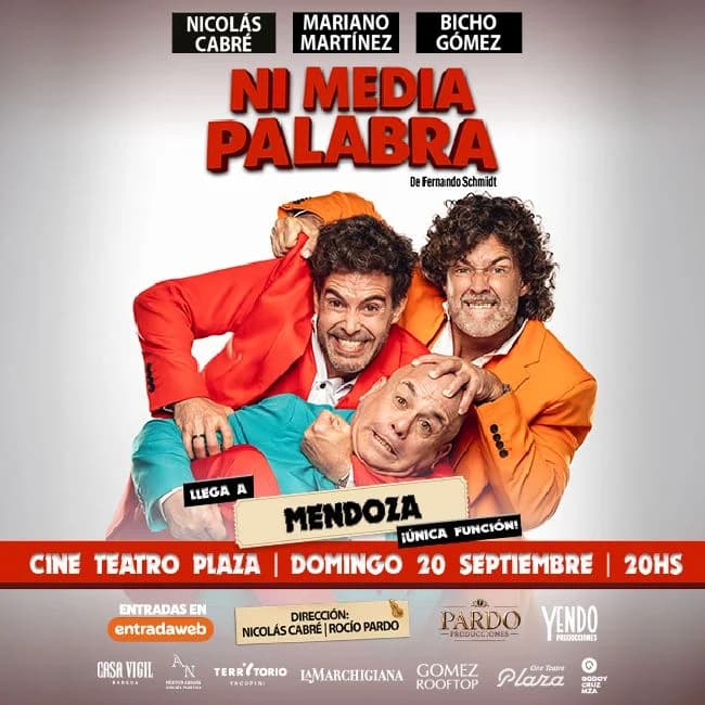 Ni Media Palabra — Teatro