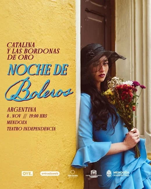 Catalina y Las Bordonas de Oro: "Noche de Boleros" — Música