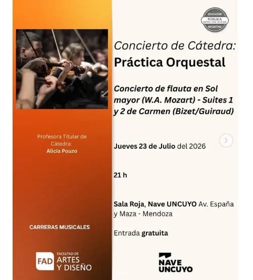 Concierto de Catedra - Practica Orquestal