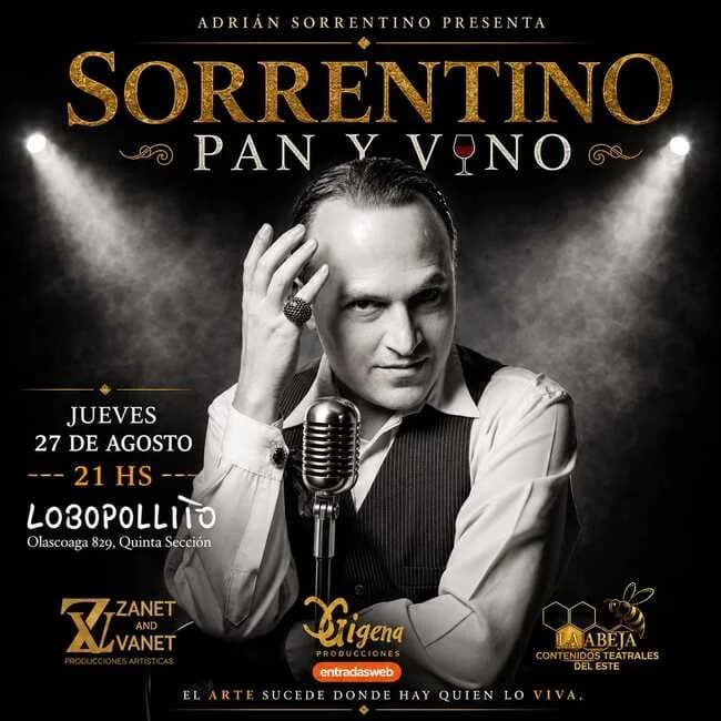 Adrian Sorrentino: "Sorrentino, Pan y Vino"