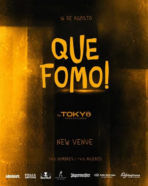Que Fomo! — Fiestas