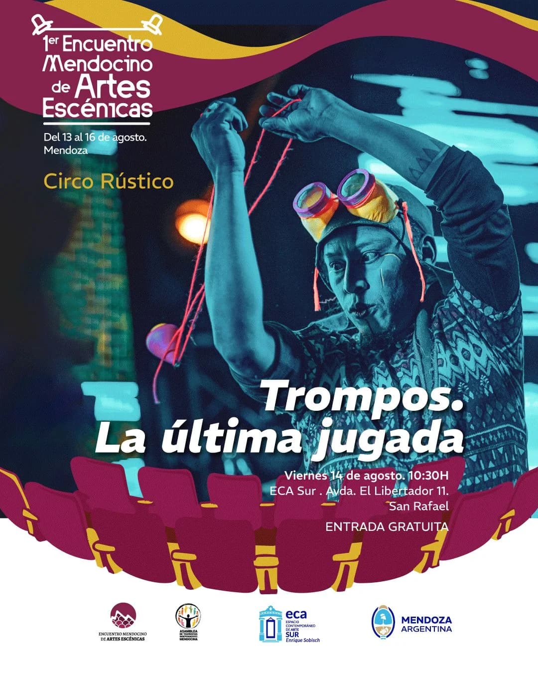 1°Encuentro Mendocino de Artes Escenicas: "Trompos. La Ultima Jugada"