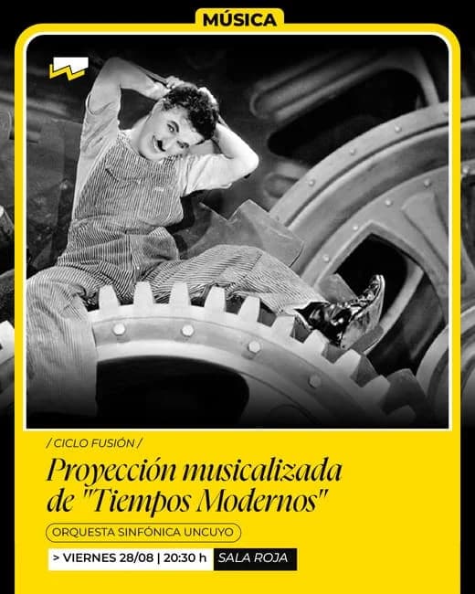 Orquesta Sinfonica - Proyeccion Musicalizada de "Tiempos Modernos"