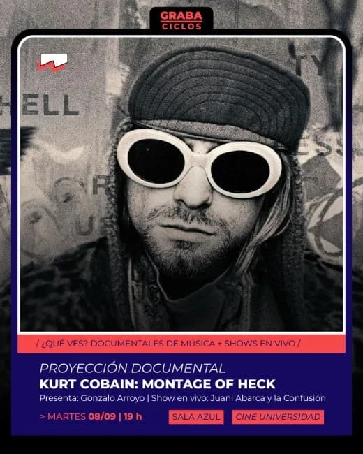 Proyeccion Documental - Kurt Cobain: Montage of Heck — Cine