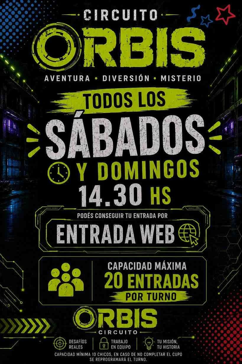Circuito Orbis: 3 Salas 3 Experiencias