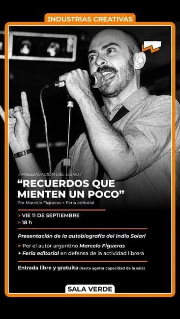 Presentacion del Libro: "Recuerdos que Mienten un Poco" — Conferencias