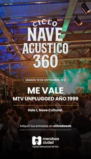Ciclo Nave Acustico 360 - Me Vale