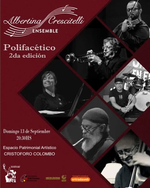 Albertina Crescitelli Ensemble: "Polifacetico" — Música