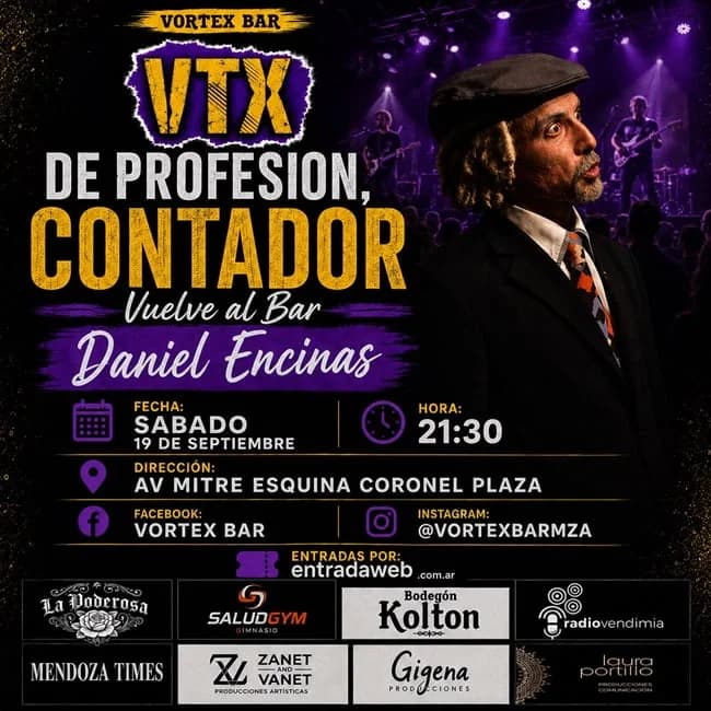 Daniel Encinas: "De Profesion, Contador"