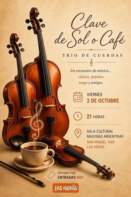 Clave de Sol O Cafe