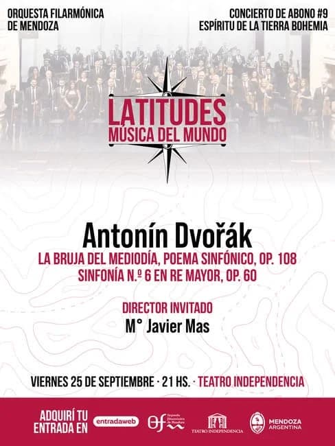 Orquesta Filarmonica de Mendoza - Latitudes, Musica del Mundo