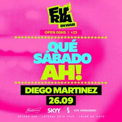 Furia En Wabi - Diego Martinez Dj Set