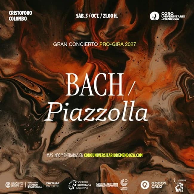 Coro Universitario de Mendoza: Bach - Piazzolla
