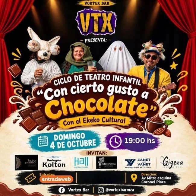 Ciclo de Teatro Infantil: "Concierto a Gusto Chocolate"