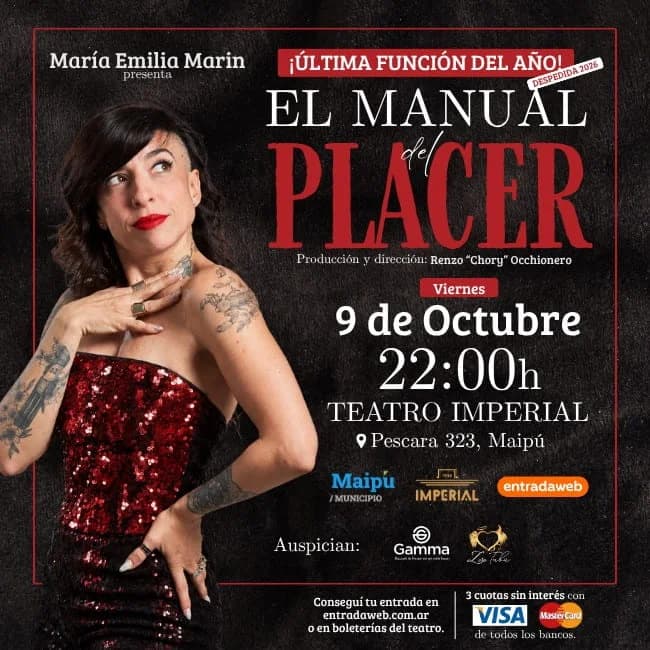 Maria Emilia Marin: "El Manual del Placer"