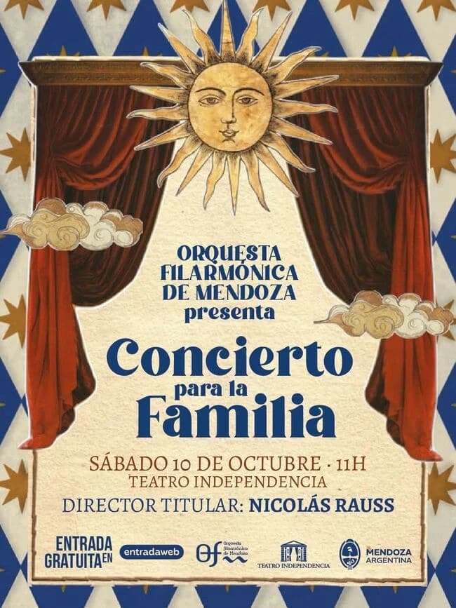 Orquesta Filarmonica de Mendoza: "Concierto Para la Familia"