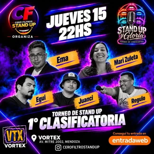Torneo de Stand Up - 1° Clasificatoria