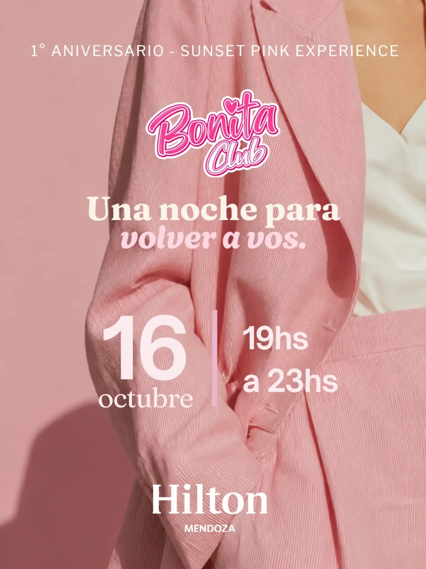 1° Aniversario - Sunset Pink Experience