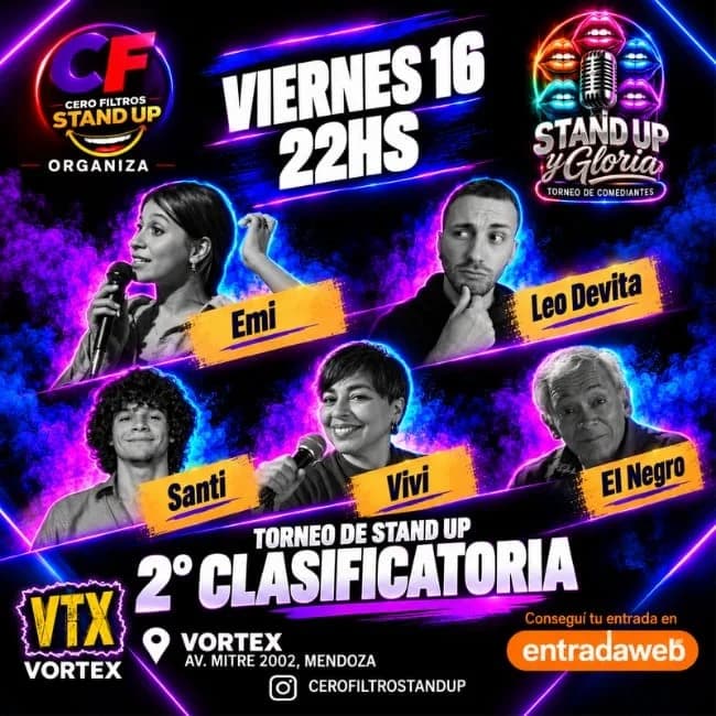 Torneo de Stand Up - 2° Clasificatoria