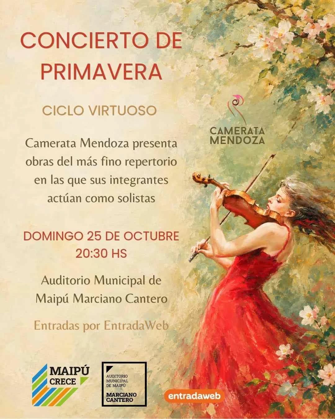 Concierto de Primavera - Ciclo Virtuoso — Música